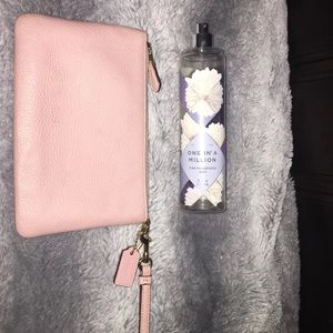 Coach Bags - Rose colored Coach wristlet Coach Bags - Rose colored Coach wristlet